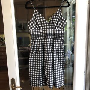 Banana Republic gingham check dress